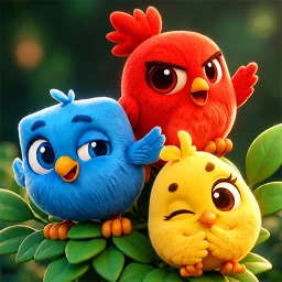 Icono de Chirpy Sort: Bird Color Puzzle